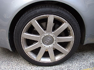Bremsstaub ist der grsste Feind von Aluminiumfelgen.